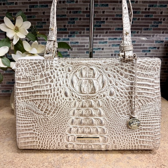 NWT Brahmin Josette Pristine silver purse - Picture 2 of 7